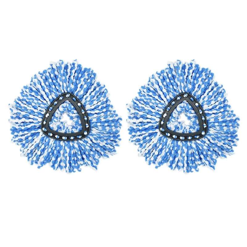Microfiber Replacement Heads for RinseClean 2-Tank System Reusable Mop Pads for Hardwood Floor