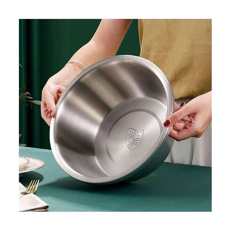 Microporous Colander,capacity with Mixing Bowl for Washing Vegetables, Fruit and Rice and for Drain