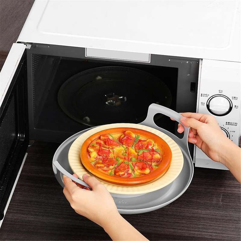 Microwave Cool with Handles,Microwave Cool Carrying Tray for Bowls Plates Microwave Meals Microwave
