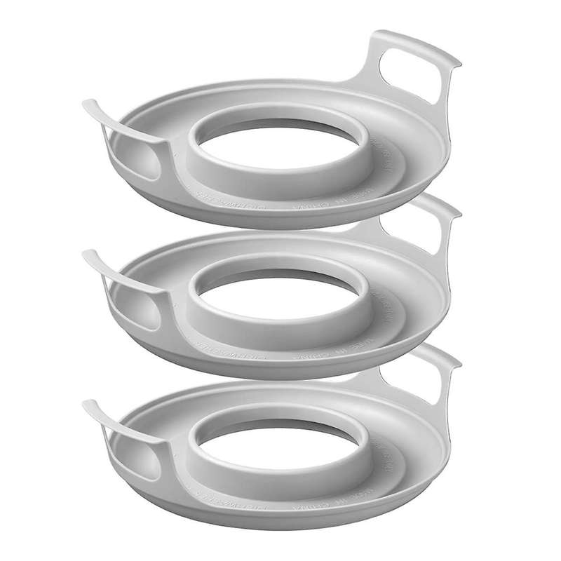 Microwave Cool with Handles,Microwave Cool Carrying Tray for Bowls Plates Microwave Meals Microwave