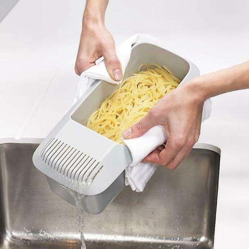 Microwave Spaghetti Italian Cookware Eco-Friendly Cooking Box Kitchen Tool White