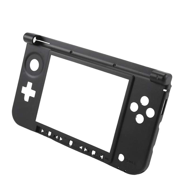 Middle Frame Replacement Housing Cover Case Bottom Console Cover Xl/Ll Game Console Case Black