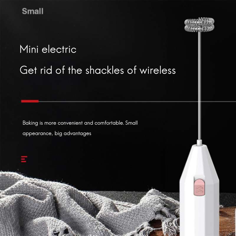 Milk Frother Electric Handheld Foamer Coffee Maker Egg Beater Food Mixer Blender Milk Foamer Maker
