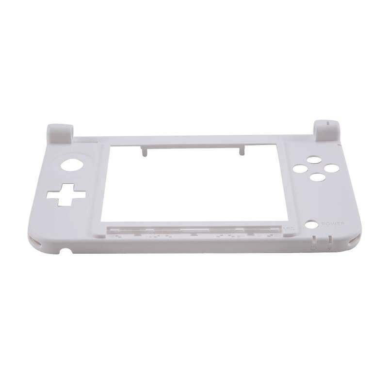 Middle Frame Replacement Housing Cover Case Bottom Console Cover Xl/Ll Game Console Case White