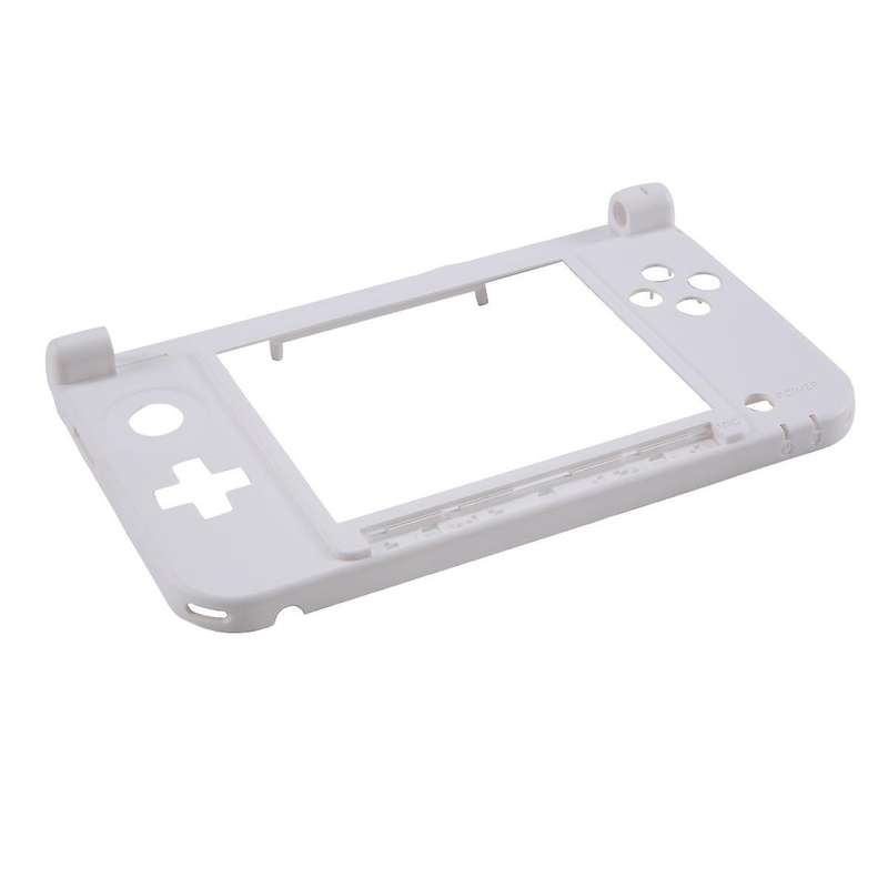 Middle Frame Replacement Housing Cover Case Bottom Console Cover Xl/Ll Game Console Case White
