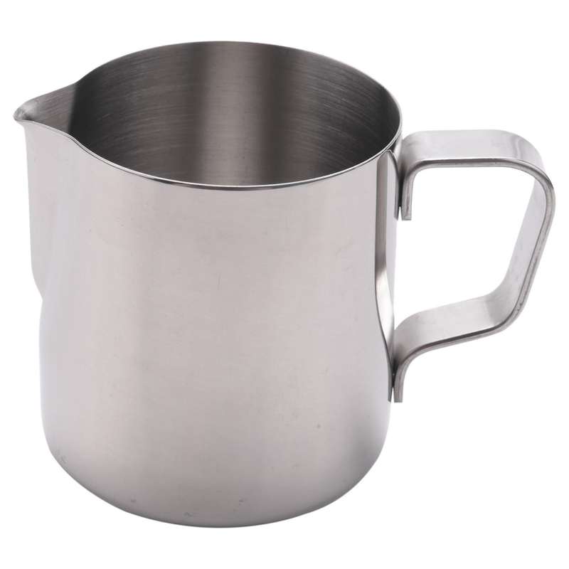 Milk Jug Milk Pitcher Stainless Steel Milk Bowls for Milk Frother Craft Coffee Latte Milk Frothing P