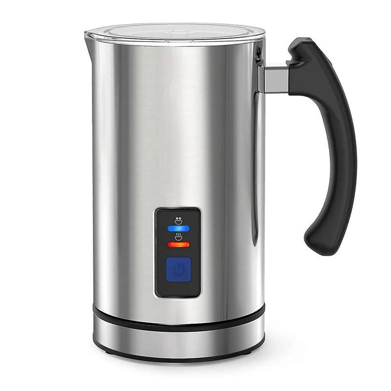Milk Frother, Electric Milk Steamer, Automatic Hot and Cold Milk Frother Warmer for Latte, Foam Make