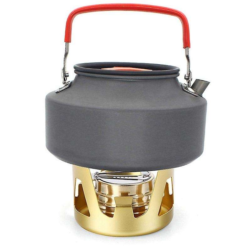 Mini Alcohol Stove for Camping , Portable Windproof with Aluminium Stand for Camping Hiking
