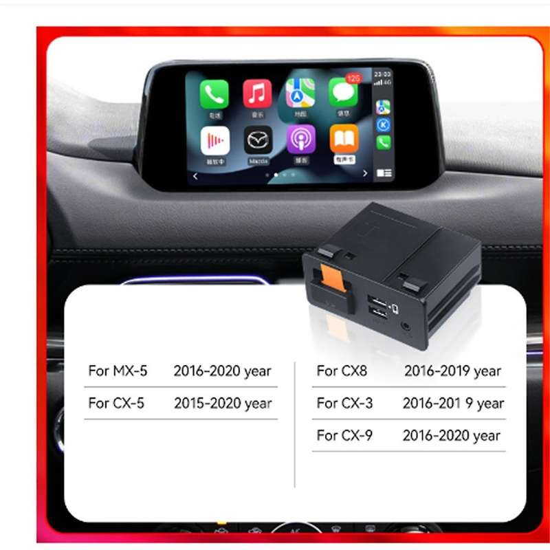 Mini AI Box Wireless Carplay TK7866-9U0C for Connect System Android Auto Wireless Adapter Car Dongl