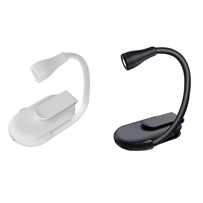 Mini Book Light, Portable Clip-on Night Light, Dimmable Bedroom Eye Protection Camping Led Clip-on B