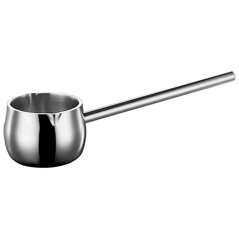 Mini Butter Warmer with Long Handle Induction Milk Warmer Pot Small Saucepan SUS316 Tri-Ply Stainles