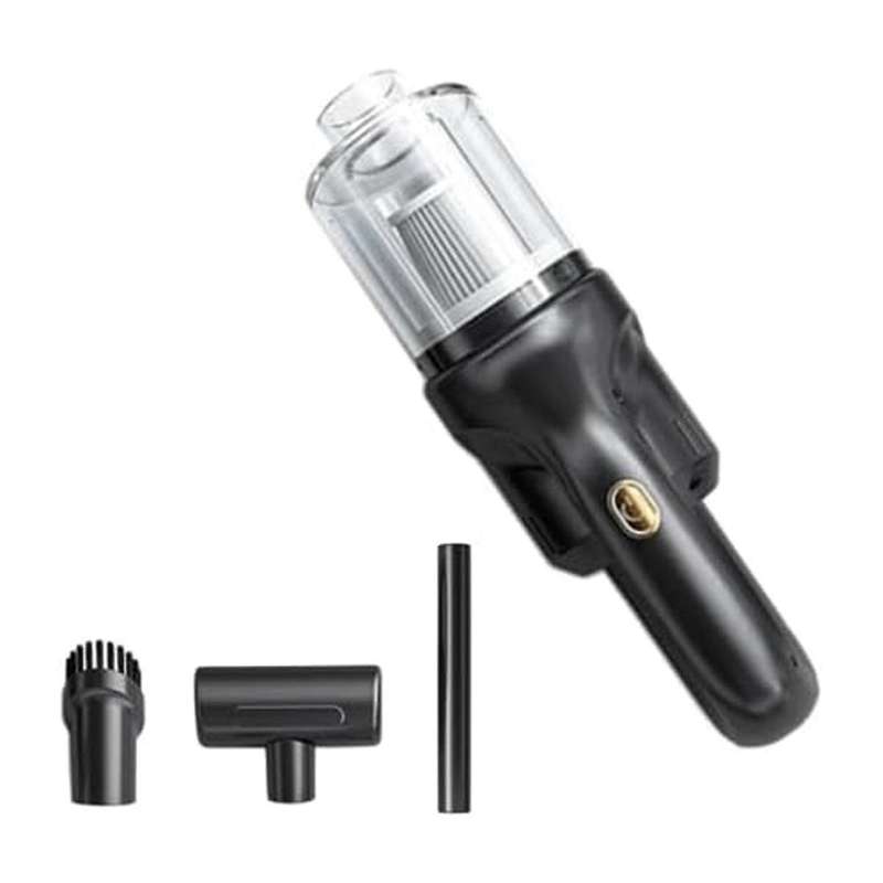 Mini Car Handheld Portable Vacuum Cleaner, Cordless Rechargeable Vacuum Cleaner Cleans Hair, Dirt, C