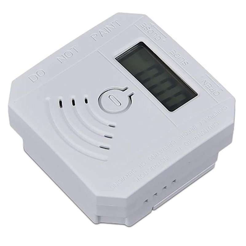 Mini CO Sensor Carbon Monoxide Alarm Detector Battery Powered with LED Digital Display Sound Warning