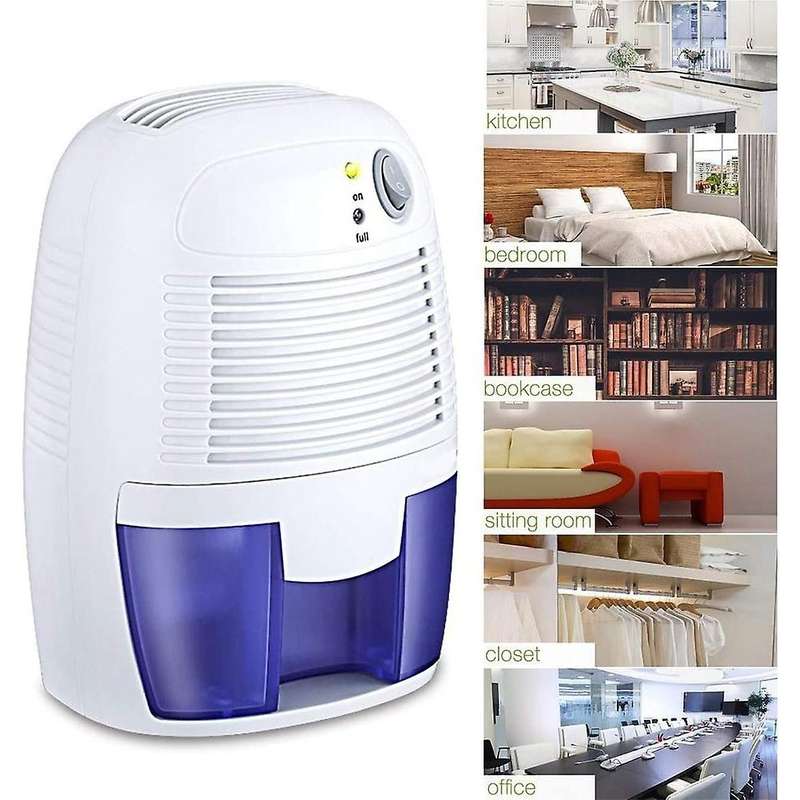 Mini Dehumidifier Usb Portable Air Dryer Electric Cooling with 500ml Water Tank Bedroom Kitchen Off