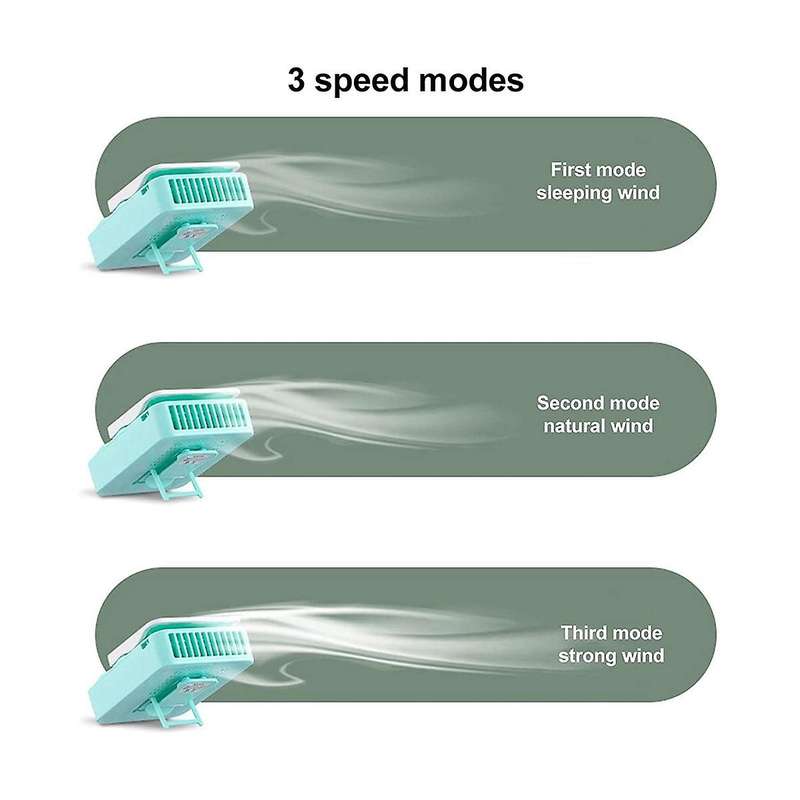 Mini Desk Fan Portable Eyelash Fan Usb Rechargeable Quiet Electric Cooling Fan