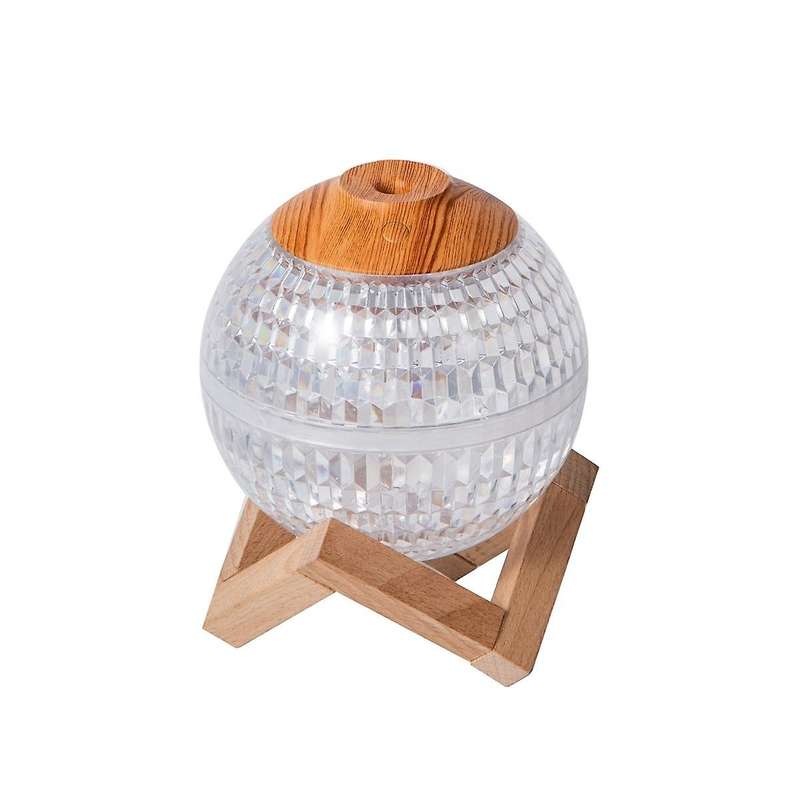 Mini Colorful Night Light Crystal Ball Humidifier Portable Cool Mist Humidifier for Bedroom, Nursery