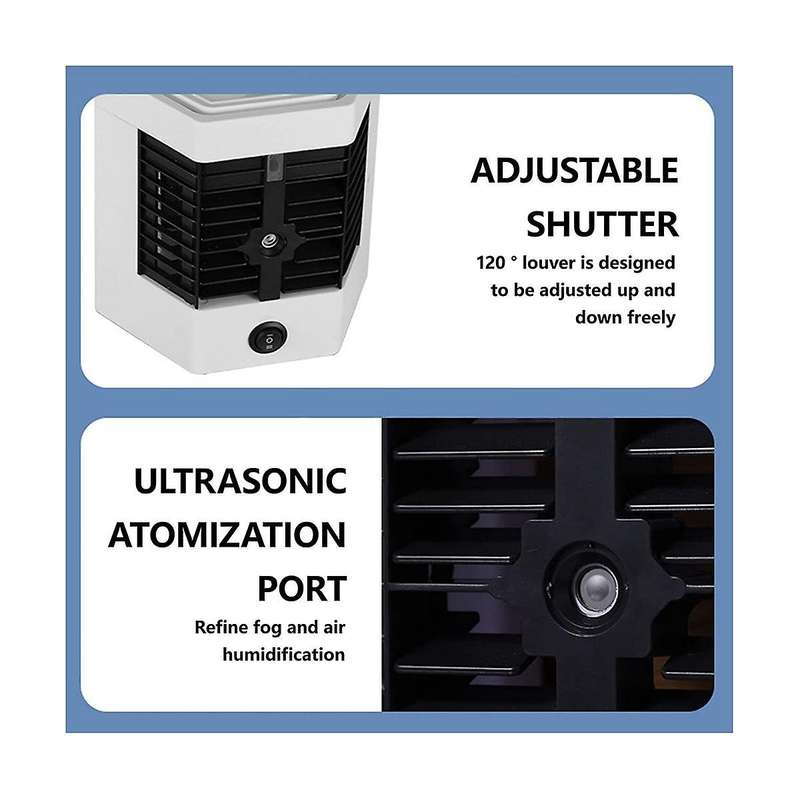 Mini Conditioning Fan, Desktop Cooler Fan, Usb Portable Cooler Conditioning Fan Desk Top Water Cool