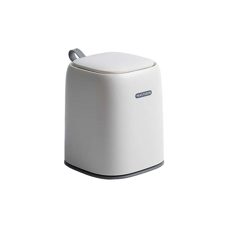 Mini Desktop Trash Can Car Bin Bathroom Bedroom Office Kitchen Trash Can Waste Paper Basket Bucket G