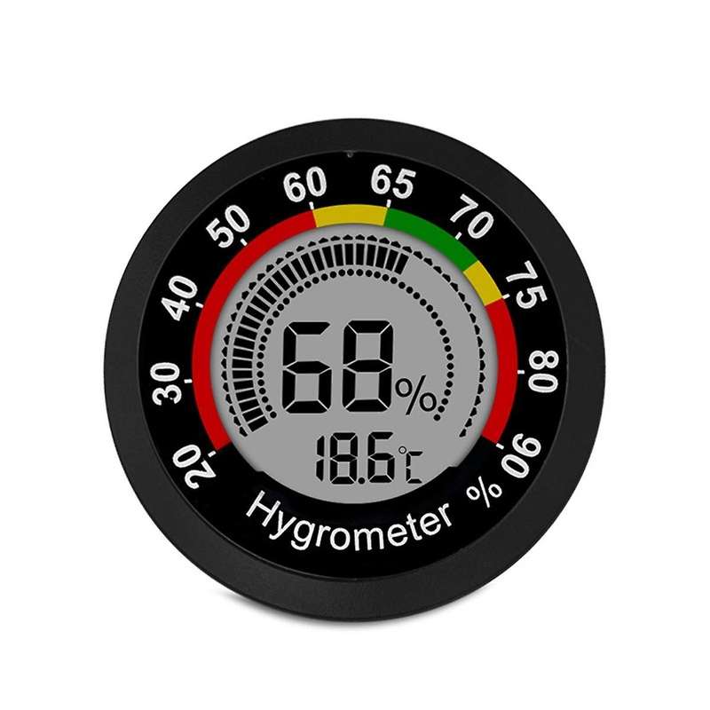 Mini Digital Indoor Thermometer Hygrometer Embedded High Precision Temperature and Humidity Instrume