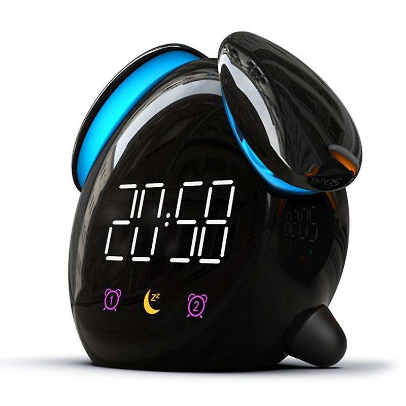 Mini Digita Clock Led Table Watch Small Desk Clock Intelligent Colorful Alarm Clock