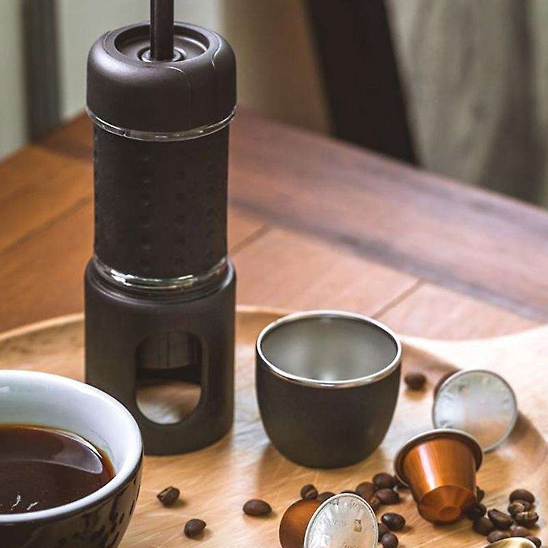 Mini Espresso Multi Function Coffee Maker Manual Coffee Machine Household Portable Pressure Pot Cup