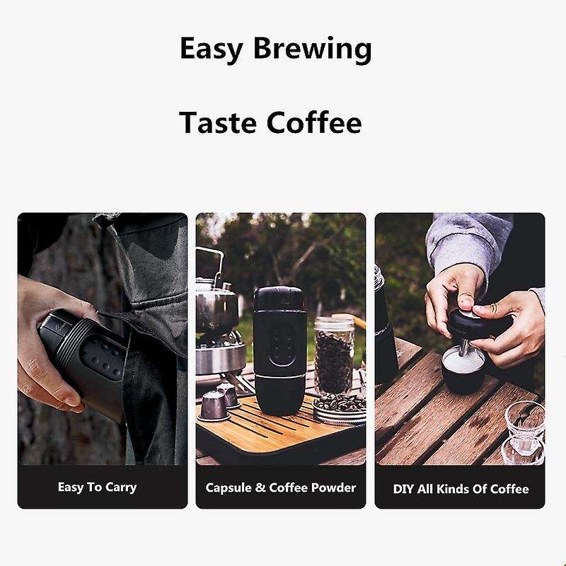 Mini Espresso Multi Function Coffee Maker Manual Coffee Machine Household Portable Pressure Pot Cup