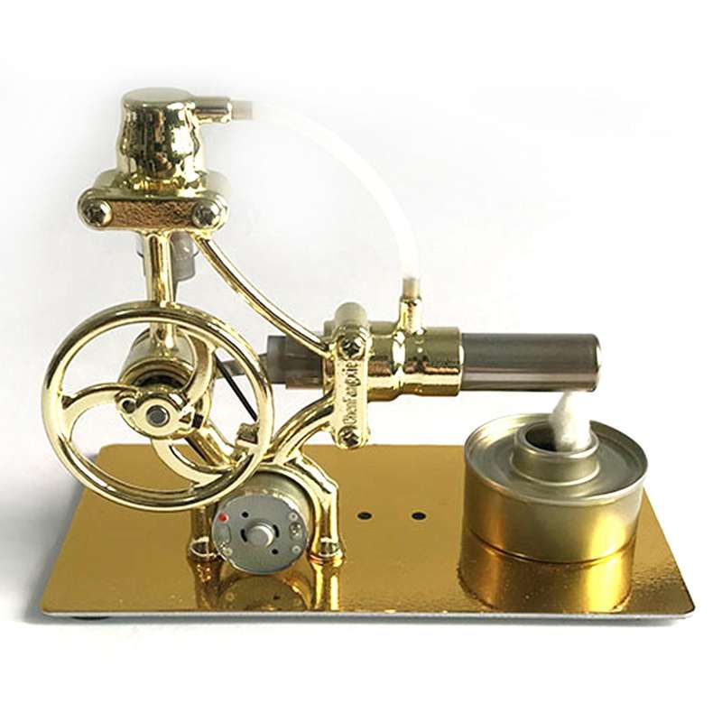 Mini Engine Hot Air Stirling Engine Motor Model Steam Power Technology Scientific Power Generation E
