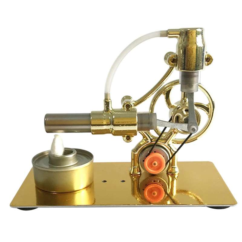 Mini Engine Hot Air Stirling Engine Motor Model Steam Power Technology Scientific Power Generation E