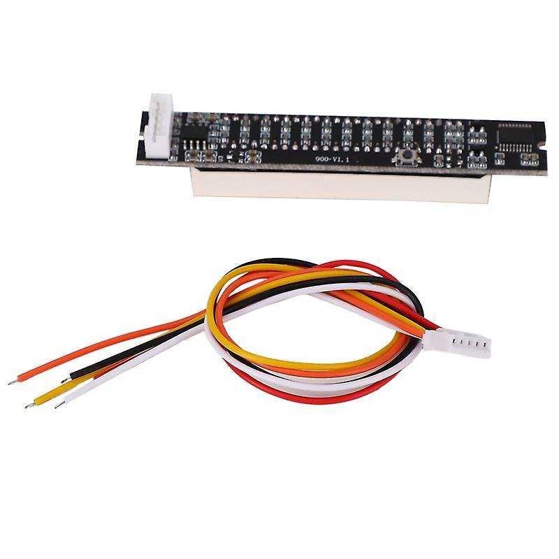 Mini Dual 12 Level Indicator VU Meter Adjustable Light Speed Board