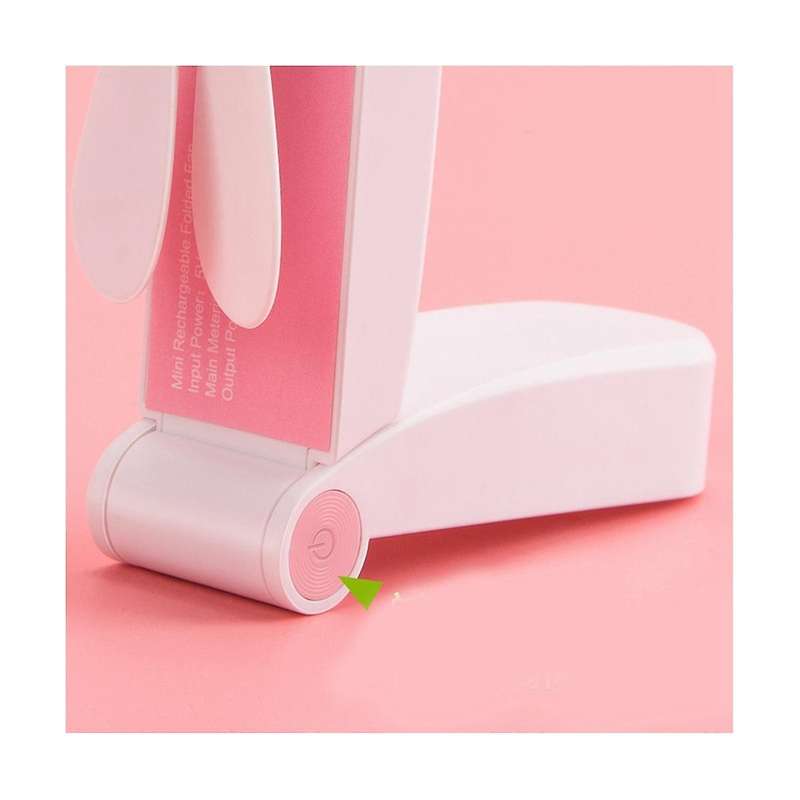 Mini Fan Usb Portable Folding Pocket Fan Can Be Hand- and Can Be Placed On The Desktop Fan