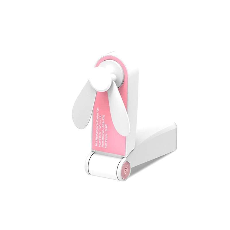 Mini Fan Usb Portable Folding Pocket Fan Can Be Hand- and Can Be Placed On The Desktop Fan