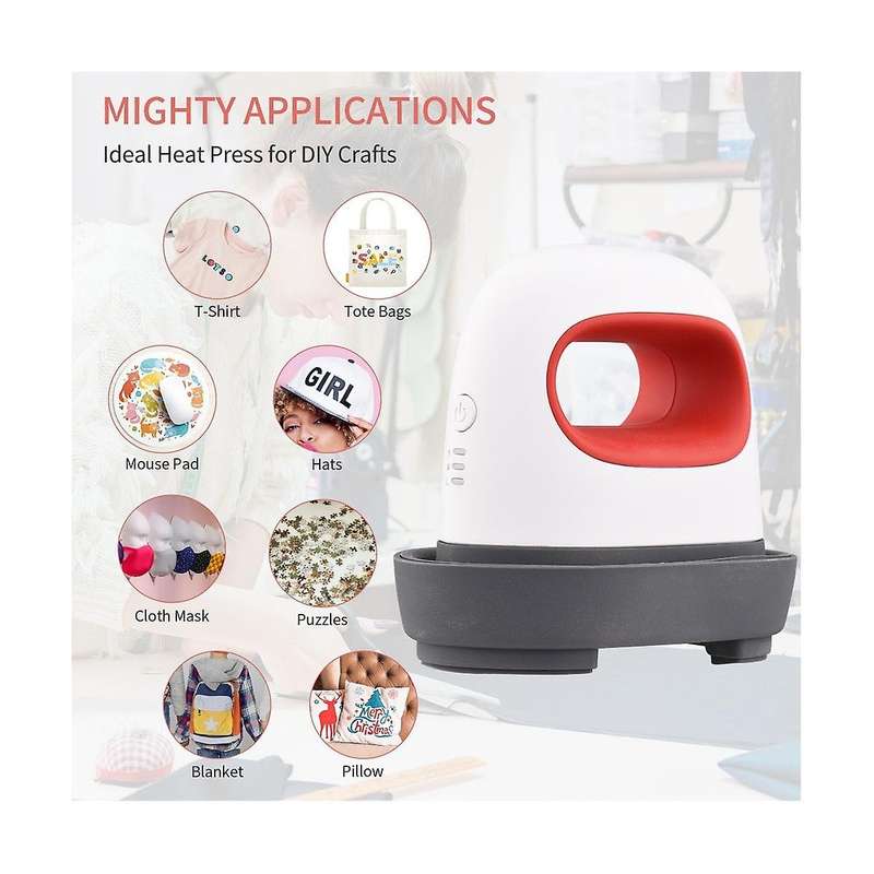 Mini Garment Steamer Handheld Ironing Machine Heat Transfer Ironing Machine Garment T-shirt Printin