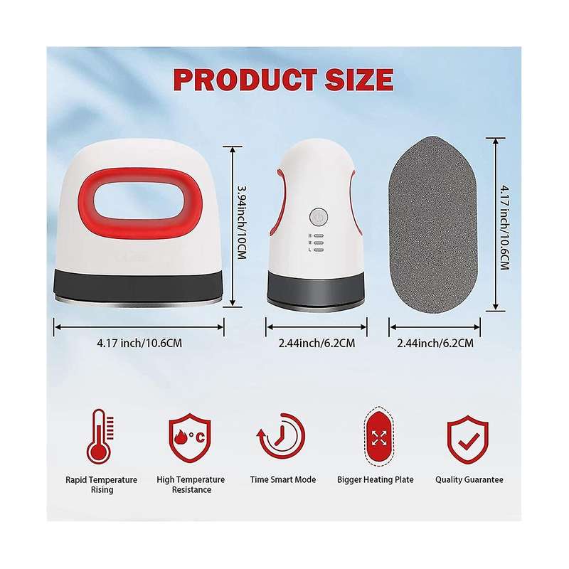 Mini Garment Steamer Handheld Ironing Machine Heat Transfer Ironing Machine Garment T-shirt Printin