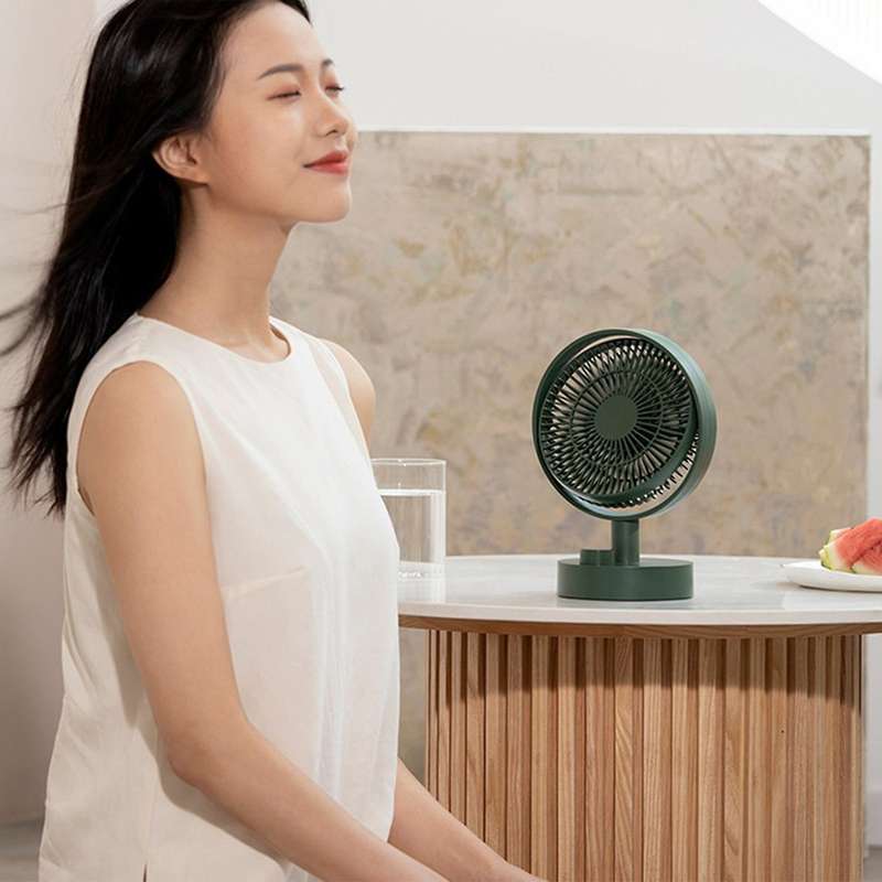 Mini HandHeld Fan,Portable USB Stepless Speed Change,Rechargeable Battery Operated Quiet Desk Fan,fo