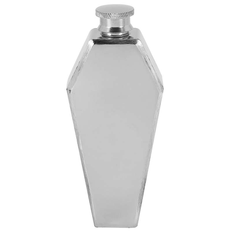 Mini Hip Flask 100ML Personalized Coffin Shape Stainless Steel
