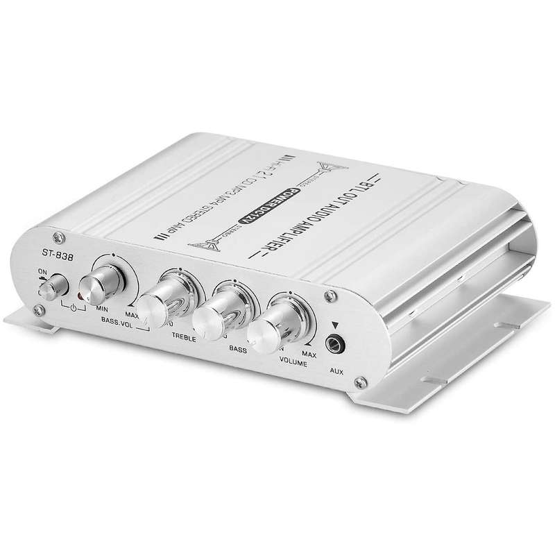 Mini HiFi Stereo 2.1 Channel Audio Amplifier for Home Car Marine Subwoofer Amp EU Plug