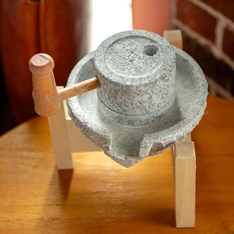 Mini Home Coffee Bean Machine Retro Hand Coffee Grains Spices Natural Small Stone Retro Ornaments