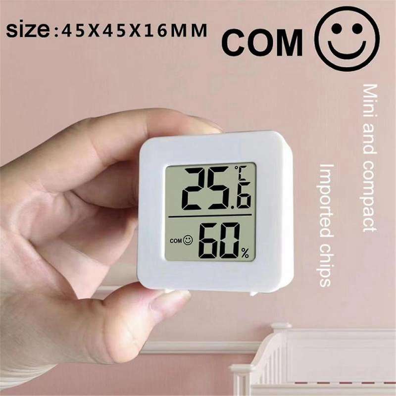 Mini Indoor Thermometer LCD Digital Temperature Room Hygrometer Gauge Sensor Humidity Meter Home