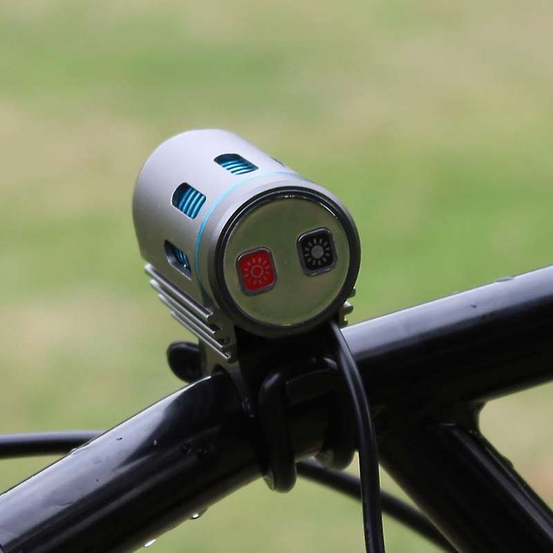 Mini L2 Bike Light Blue LED Bicycle Light Front Lamp Cycling Head Light Lamp 800-1200LM Headlight