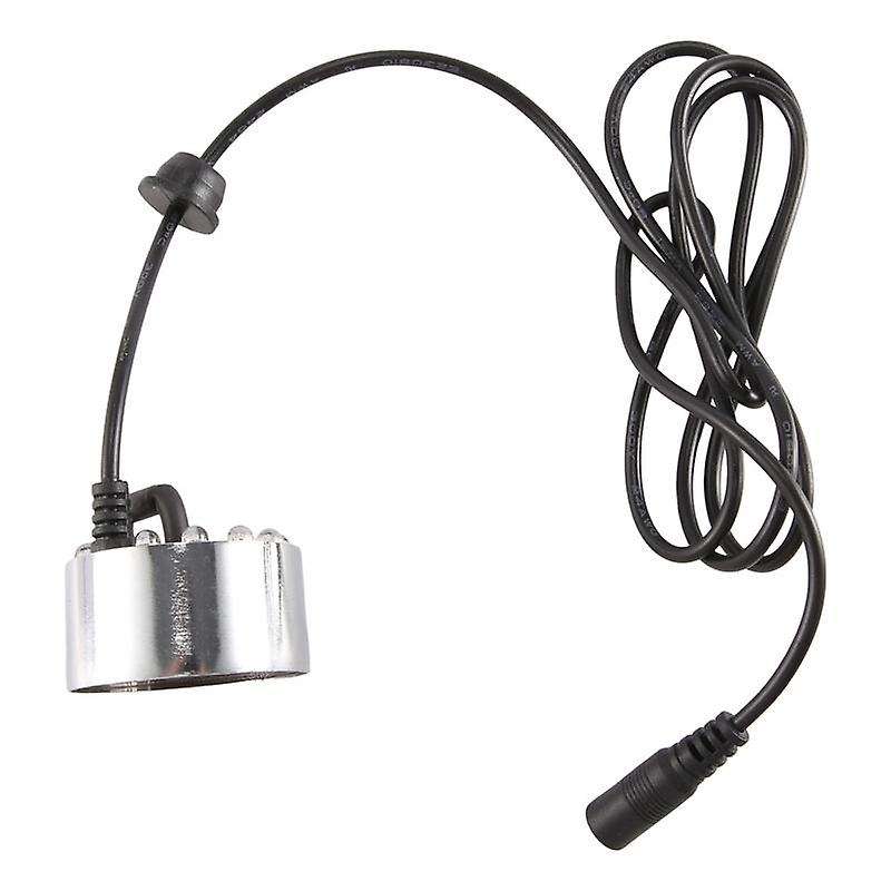 Mini Mist Maker, 12 Led Mister Fogger Water Fountain Pond Fog Machine Atomizer Air Humidifier for H