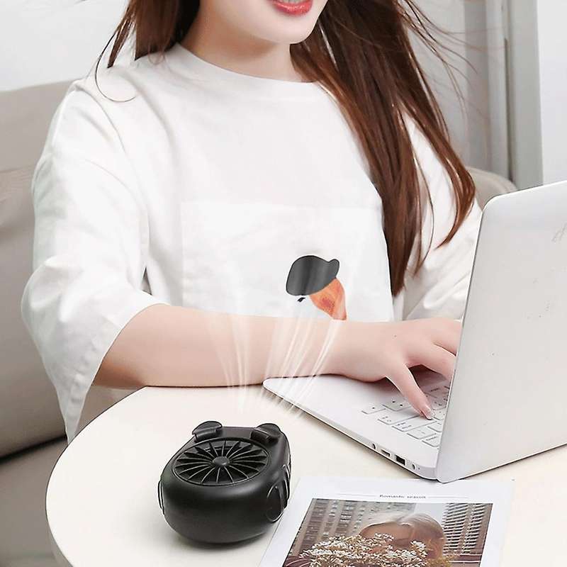 Mini Portable Fan Waist Clip Fan USB Rechargeable for Outdoor Working Camping Fishing