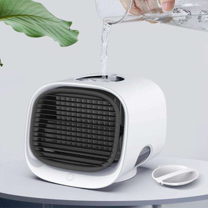 Mini Portable Fans Air Conditioner Multi-Function Humidifier Purifier USB Desktop Air Cooler Fan wit