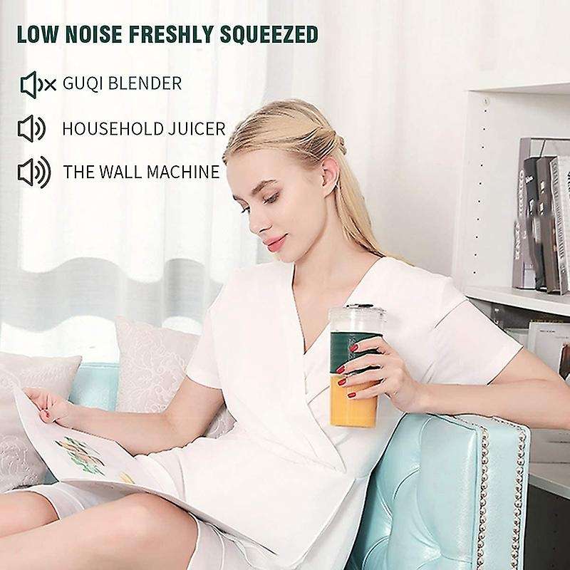 Mini Portable Blender,Smoothie Shake Maker with Three Blades, Multi-Function Handheld Juicer Cup,32