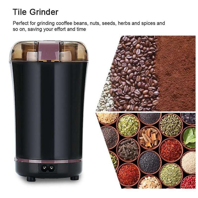 Mini Portable Electric Coffee Bean Grinder Kitchen Tool Herbs Salt Pepper Spices Nuts Grains Crushe