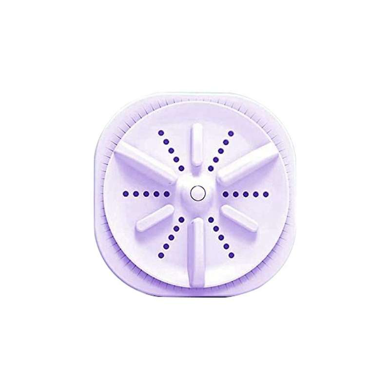 Mini Portable Washing Machine with Remote Control and Suction Cup, Suitable for Travel, Homes, And