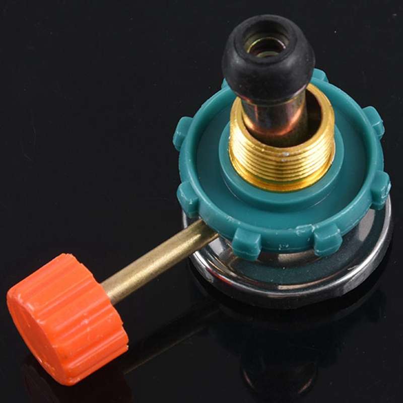 Mini Propane Supplement Adapter Gas Tank Converter Camping Hiking Outdoor Stove Accessories