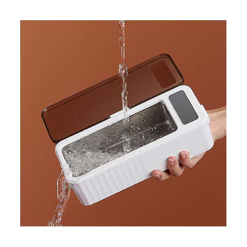 Mini Portable Ultrasonic Jewelry Cleaner Portable Household Professional Ultrasonic Eyeglasses Clea