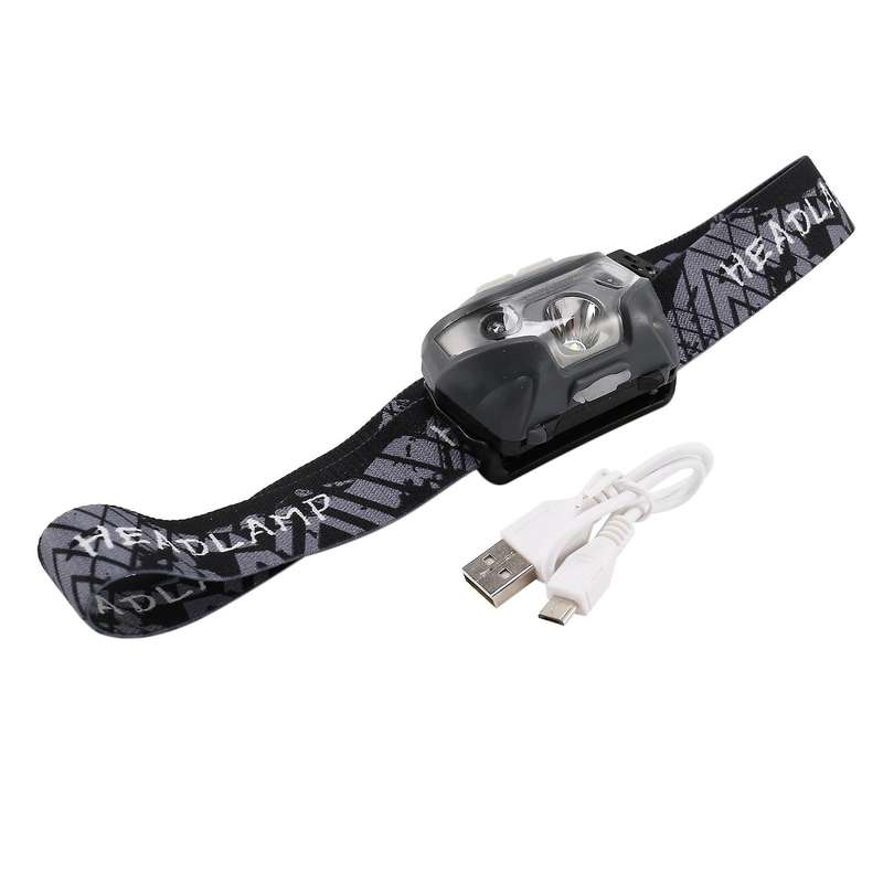 Mini Rechargeable Led Headlamp 5W Body Motion Sensor Headlight Dropshipping Camping Flashlight Head