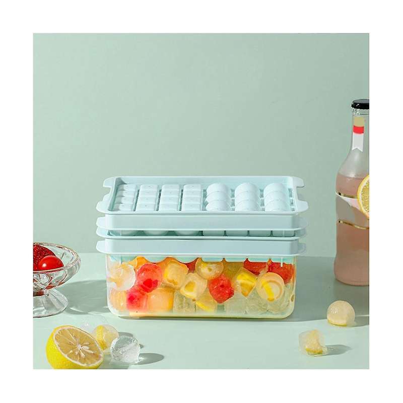 Mini Round Ice-cube Tray Round Ice-cube Tray with Lid Ice Maker Mold Ice-cube Tray Round Ice-cube I