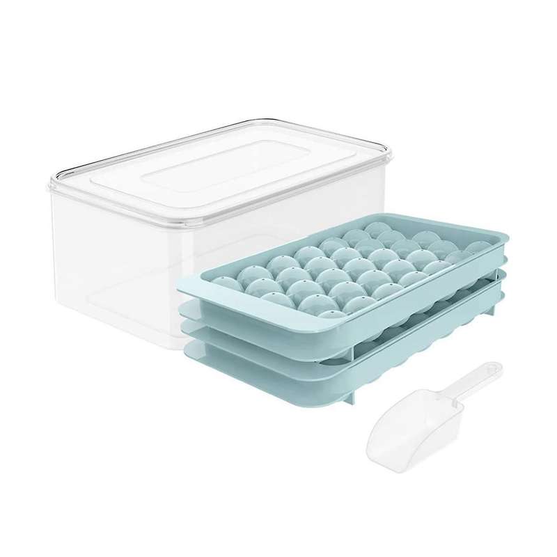 Mini Round Ice-cube Tray Round Ice-cube Tray with Lid Ice Maker Mold Ice-cube Tray Round Ice-cube I